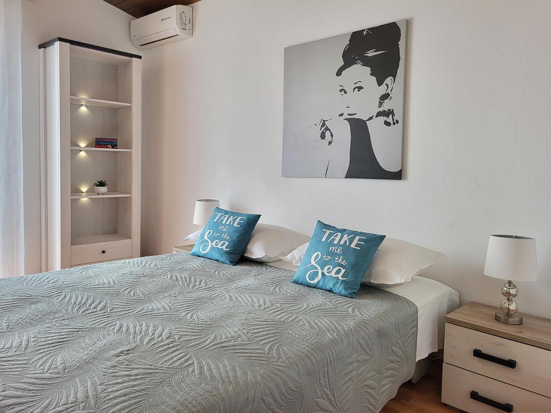 Villa Skalinada With Sea View Brela Habitación foto