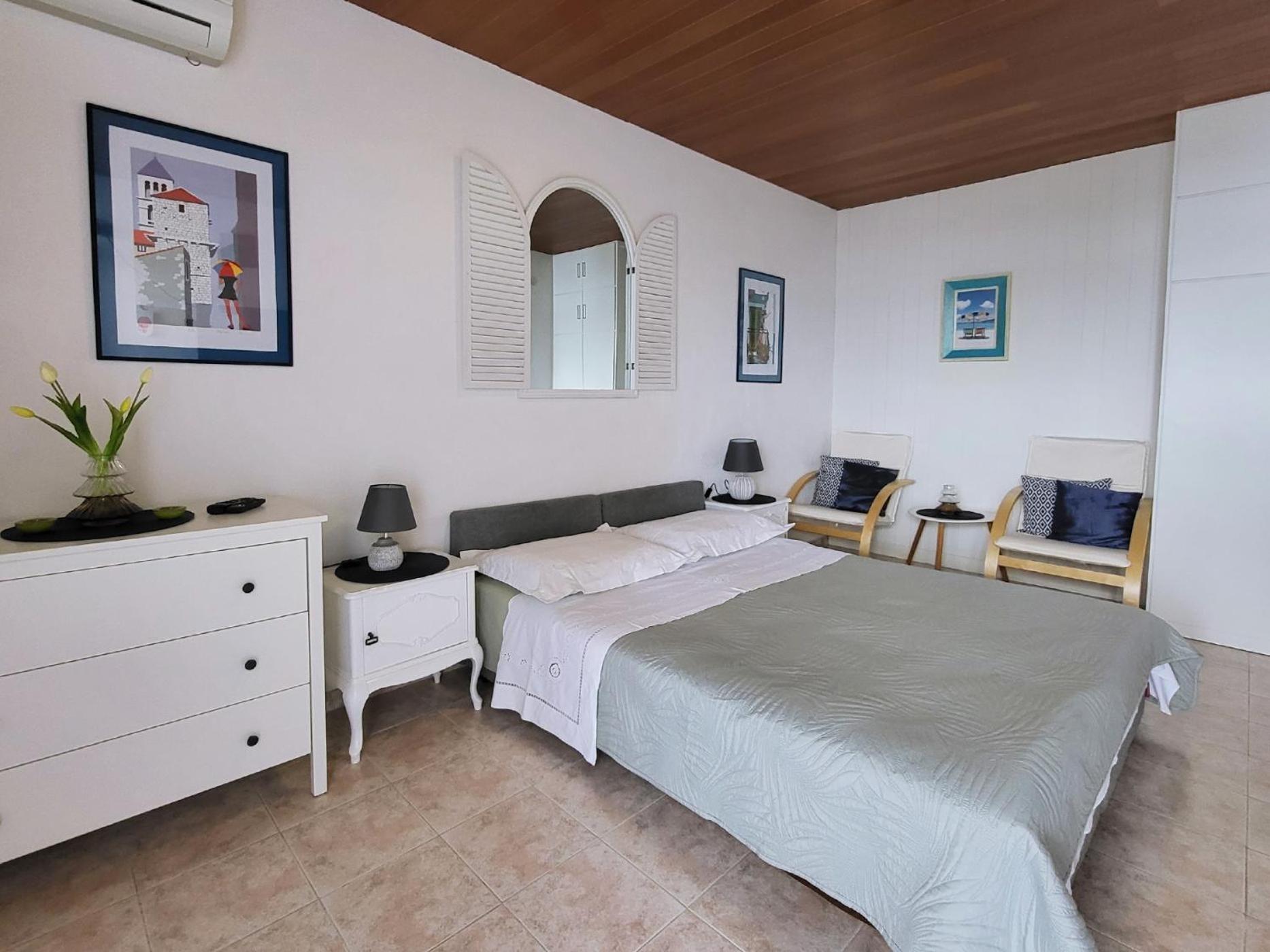Villa Skalinada With Sea View Brela Habitación foto